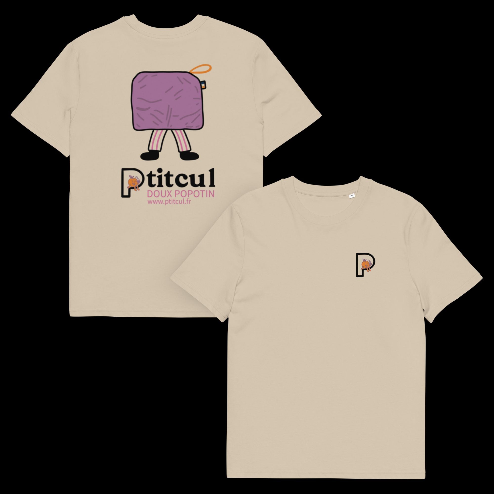 T-Shirt — Précommande · imprimé à Lyon · Coton biologique certifié Ecotex